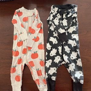 Hanna Andersson Baby Halloween and Fall Pajama lot